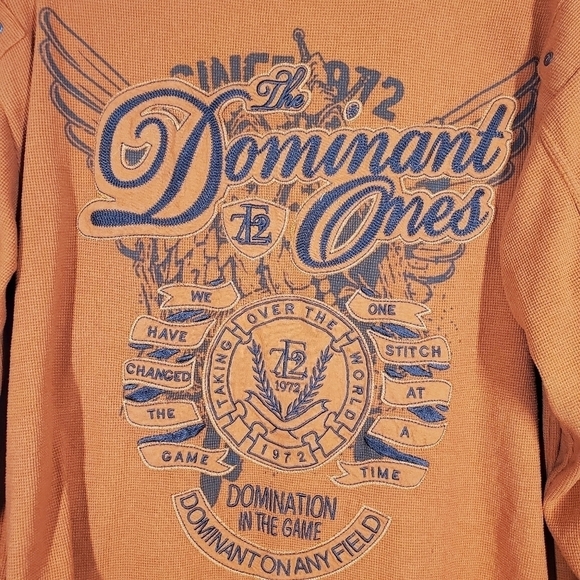 EVOLUTION IN DESIGN THE DOMINANT ONES WAFFLE KNIT SHIRT - Picture 5 of 9